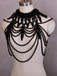 Beautiful Handmade Pearl Shawl Shoulder Chain, VG39