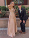 Gorgeous A-line V-neck Maxi Long Party Prom Dresses To Impress,Evening Dress,13408