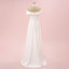 Elegant Ivory A-line With Beading Maxi Long Party Prom Dresses,Evening Dress,13307