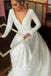 Gorgeous A-line Long Sleeves V-neck Maxi Long Handmade Lace Wedding Dresses,WD807