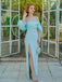 Gorgeous Blue Mermaid Maxi Long Party Prom Dresses To Impress,Evening Dress,13399