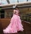 Gorgeous Pink A-line Long Party Prom Dresses To Impress,Evening Dress,13538