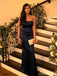 Sexy Navy Blue Mermaid Long Party Prom Dresses To Impress,Evening Dress,13500