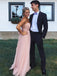 Pretty Pink A-line Sweetheart Maxi Long Party Prom Dresses To Impress,Evening Dress,13407