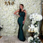 Sexy Green Mermaid Cheap Maxi Long Bridesmaid Dresses Online,WG1514