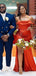 Sexy Mermaid Side Slit Off Shoulder Maxi Long Wedding Guest Bridesmaid Dresses,WG1546