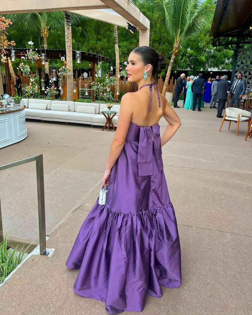 Sexy Purple A-line Maxi Long Party Prom Dresses,Evening Dress,13314