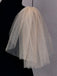 Sparkly Bronzing Long Tulle Simple Shoulder Gauze, VG40