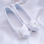 Women's Wedding Shoes Decorative Lace Wedding Heels Bridal Shoes With Beading, H93