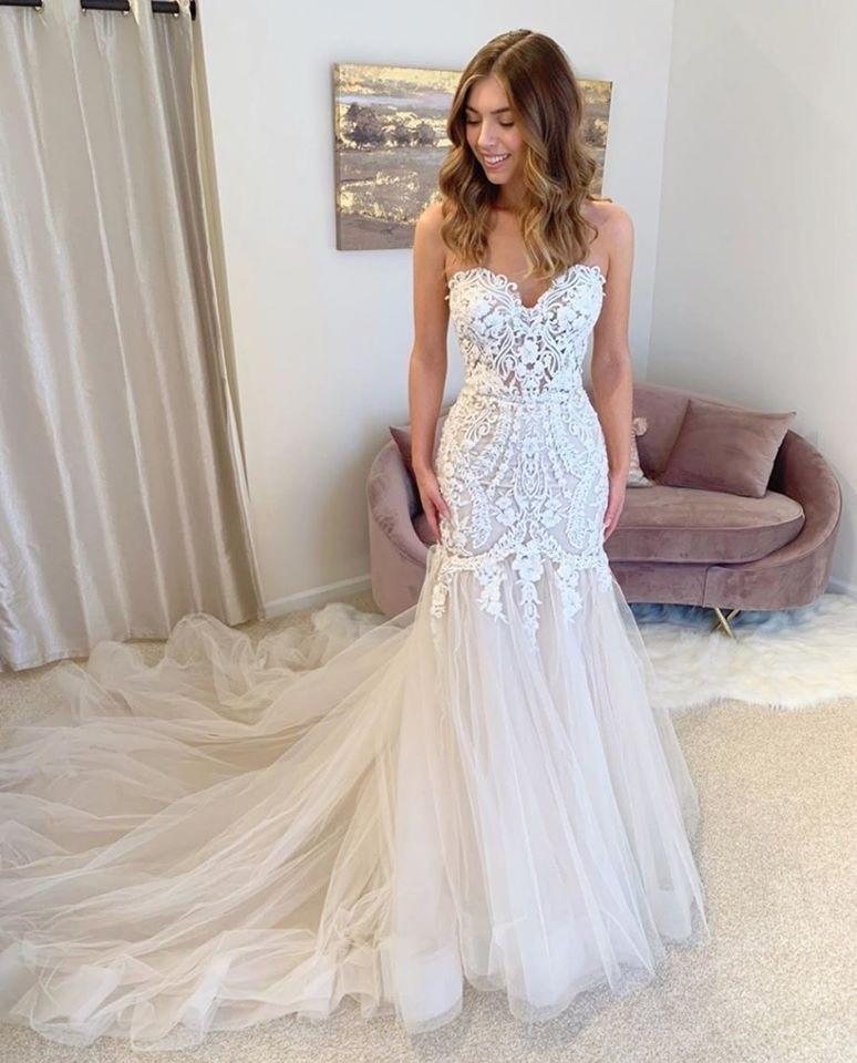 Affordable Sweetheart Mermaid Wedding Dresses Online, Cheap Wedding Gown, WD663