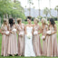 Cheap Convertible Jersey Elegant Long Wedding Bridesmaid Dresses, WG369