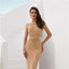 Gold Jewel Heavily Beaded Mermaid Evening Prom Dresses, Evening Party Prom Dresses, 12078