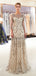 Long Sleeves Sparkly Sequin Mermaid Evening Prom Dresses, Evening Party Prom Dresses, 12047
