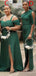 Mismatched Sexy Mermaid Green Cheap Long Bridesmaid Dresses Gown Online,WG916