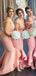 Off Shoulder Mermaid Long Bridesmaid Dresses Online, Cheap Bridesmaids Dresses, WG710