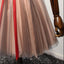 Off Shoulder Short Sleeve Lace Homecoming Prom Dresses, Affordable Short Party Corset Back Prom Dresses, Perfect Red Homecoming Dresses, CM216