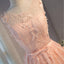 Peach Lace Short Peach Cute Homecoming Prom Dresses, Affordable Short Party Prom Dresses, Perfect Homecoming Dresses, CM302