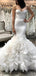 Popular Strapless Scoop Neck Mermaid Wedding Dresses Online, WD405