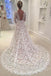Sexy Backless Long Sleeve A line Wedding Dresses, Long Custom Wedding Gowns, Affordable Bridal Dresses, 17091