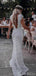 Sexy Backless Mermaid Cheap Wedding Dresses Online, Cheap Unique Bridal Dresses, WD594