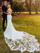 Sexy Lace Mermaid Cheap Wedding Dresses, Cheap Wedding Gown, WD707