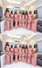 Simple Pink Straps Mermaid Cheap Long Bridesmaid Dresses Online,WG1454