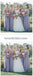 Simple Strapless Cheap Sweetheart Chiffon Custom Long Bridesmaid Dresses, WG237