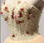 Strapless Beaded Homecoming Prom Dresses, Affordable Short Party Corset Back Prom Dresses, Perfect Homecoming Dresses, CM211