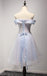 Tulle Lace Cute Homecoming Prom Dresses, Affordable Short Party Prom Sweet 16 Dresses, Perfect Homecoming Cocktail Dresses, CM332