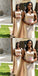 Unique Champagne Mermaid Cheap Long Bridesmaid Dresses Online,WG1470